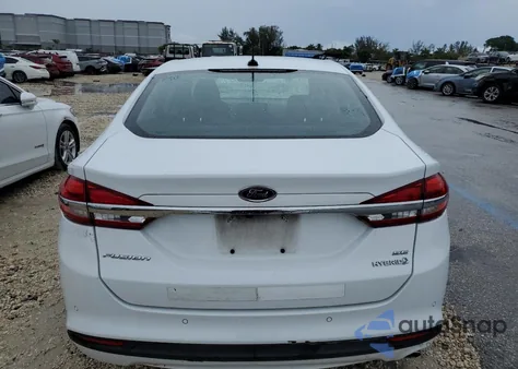 2018 Ford Fusion Se Hybrid from USA, damaged, VIN 3FA6P0LU0JR118612